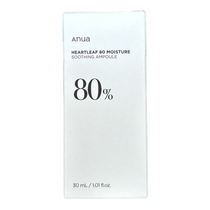 ANUA Heartleaf 80 Moisture Soothing Ampoule 80% (30ml)