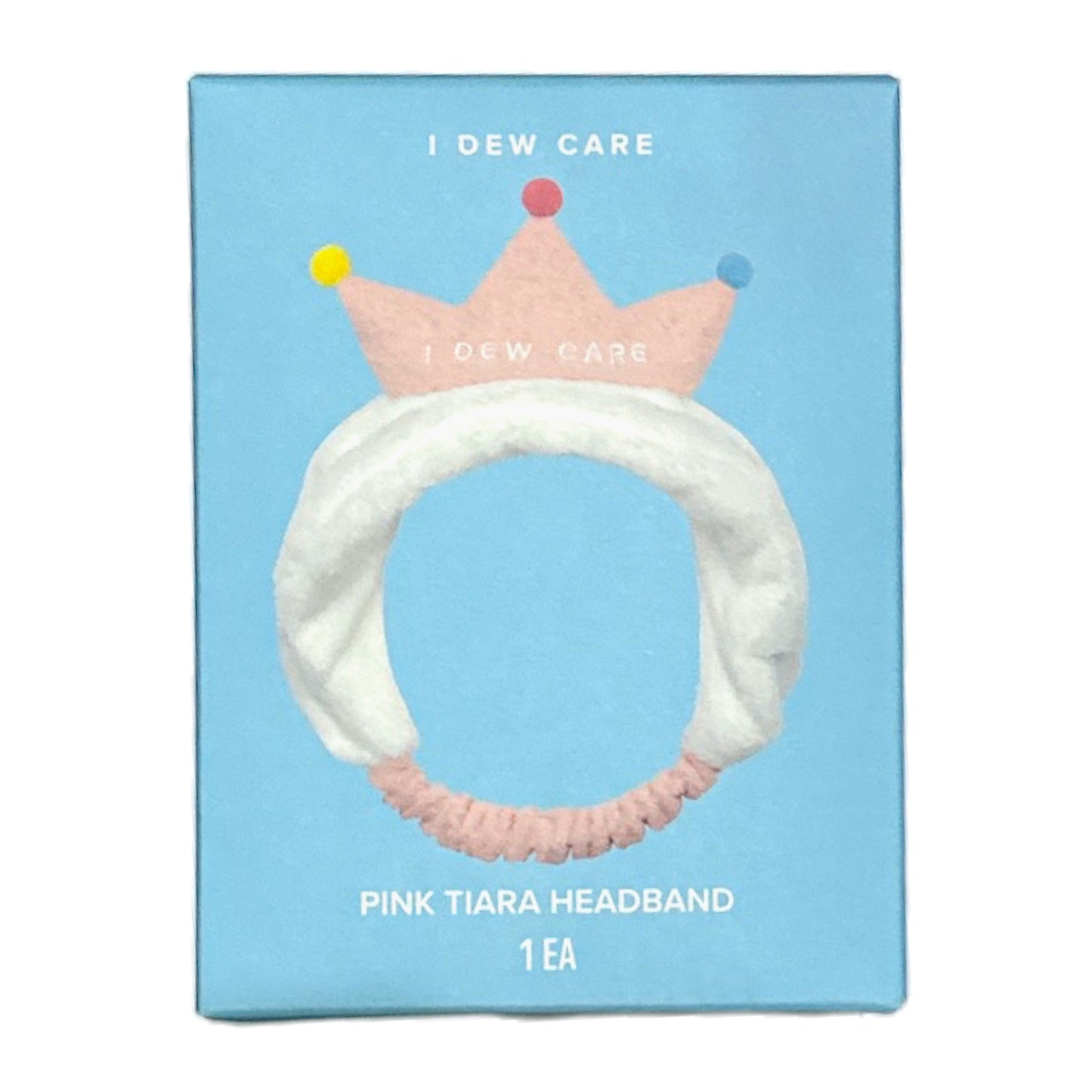 I DEW CARE Pink Tiara Headband (1 piece)