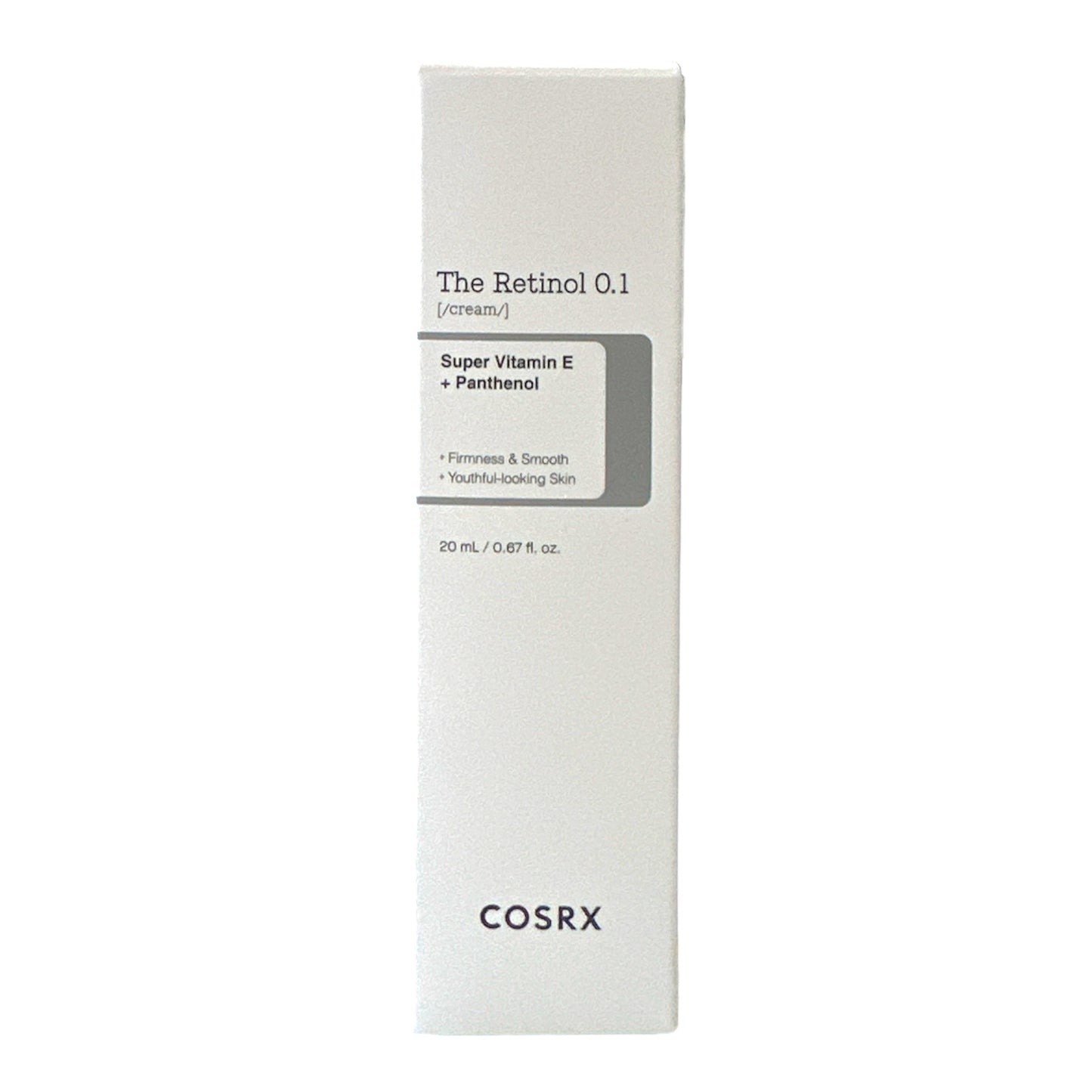 COSRX The Retinol 0.1 Super Vitamin E + Panthenol Cream (20ml)