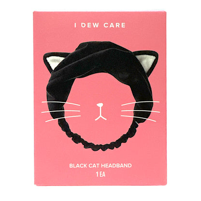 I DEW CARE Black Cat Headband (1 piece)