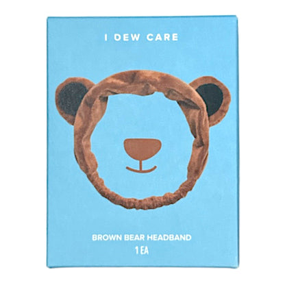 I DEW CARE Brown Bear Headband (1 piece)