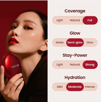 TIRTIR Mask Fit Red Cushion SPF40 PA++ REFILL (18g)