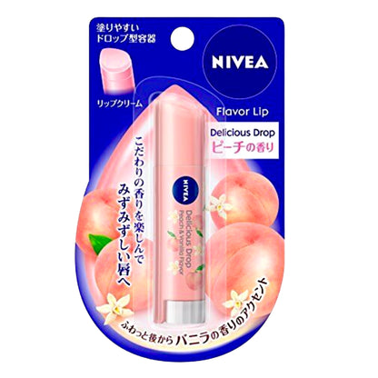 NIVEA Delicious Drop Peach & Vanilla Flavour (3.5g)