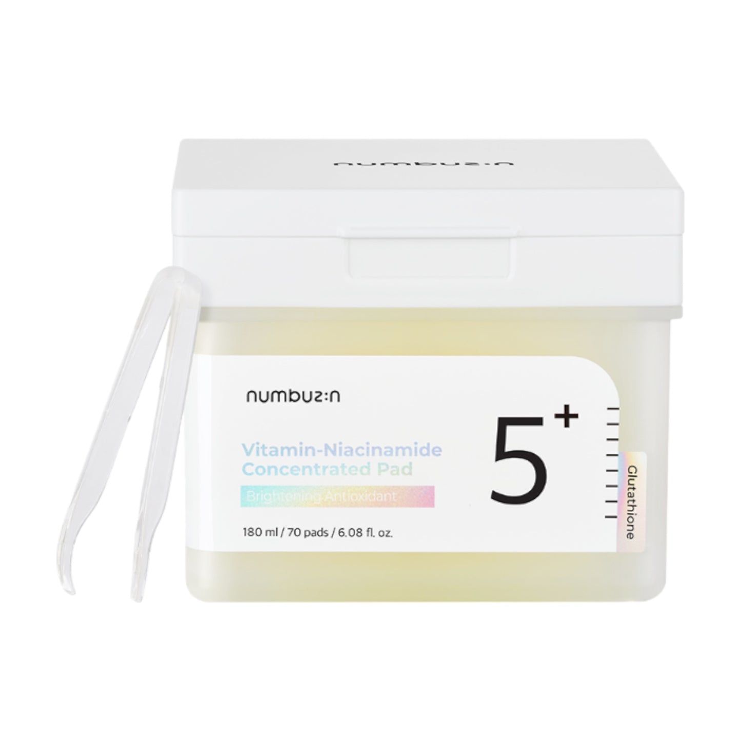 NUMBUZIN No. 5+ Vitamin-Niacinamide Concentrated Pad (70 pads/180ml)