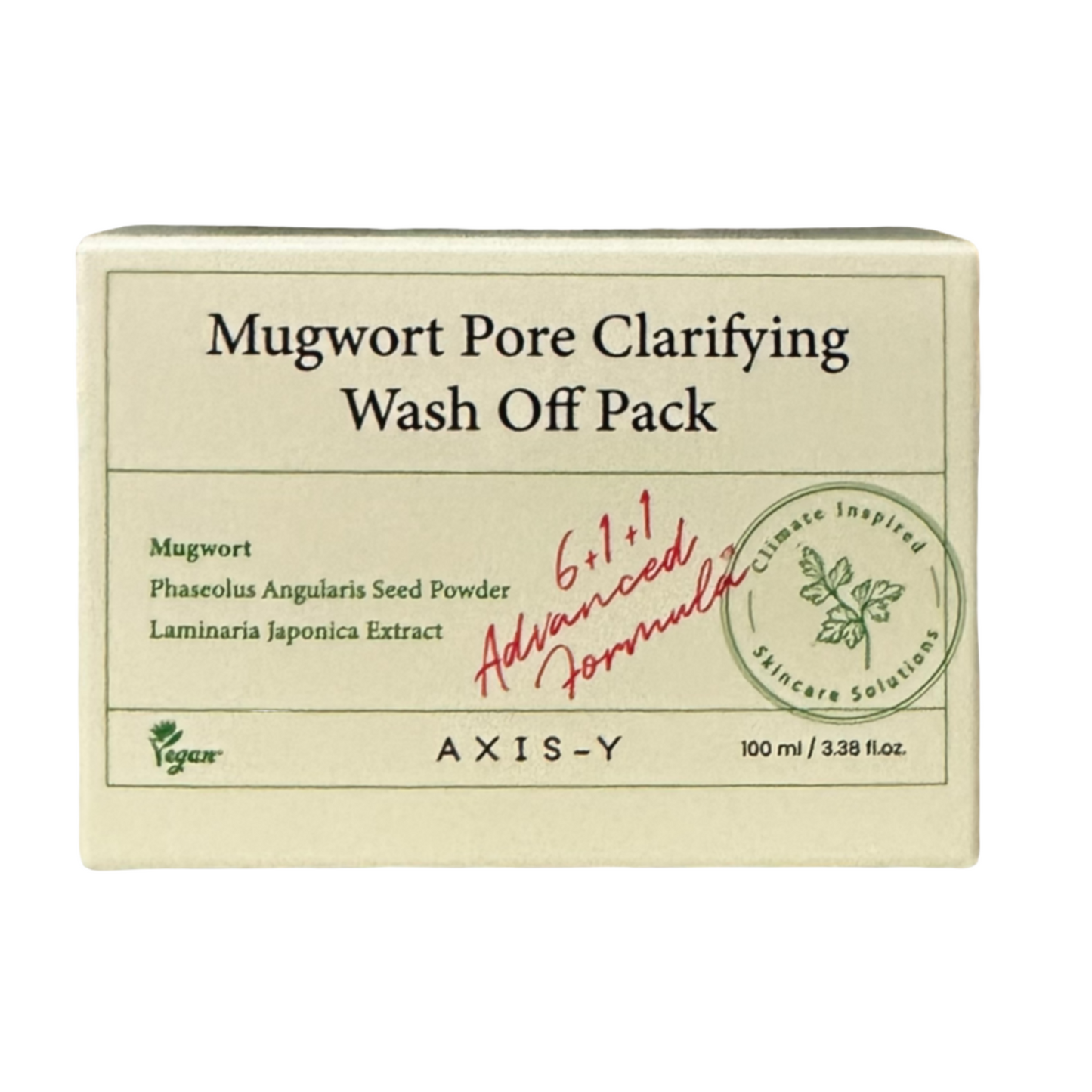 AXIS-Y Mugwort Pore Clarifying Wash Off Pack (100ml)