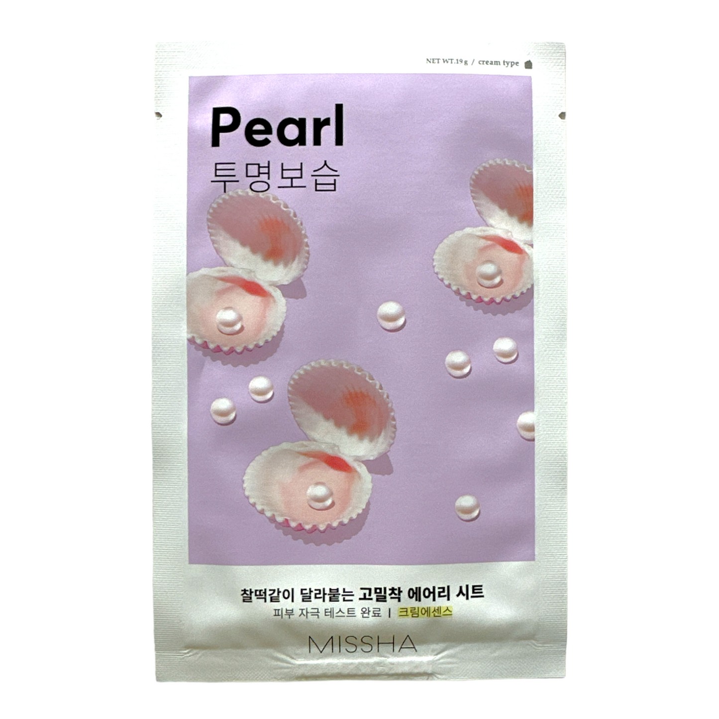 MISSHA Airy Fit Sheet Mask PEARL - 1 piece (19g)