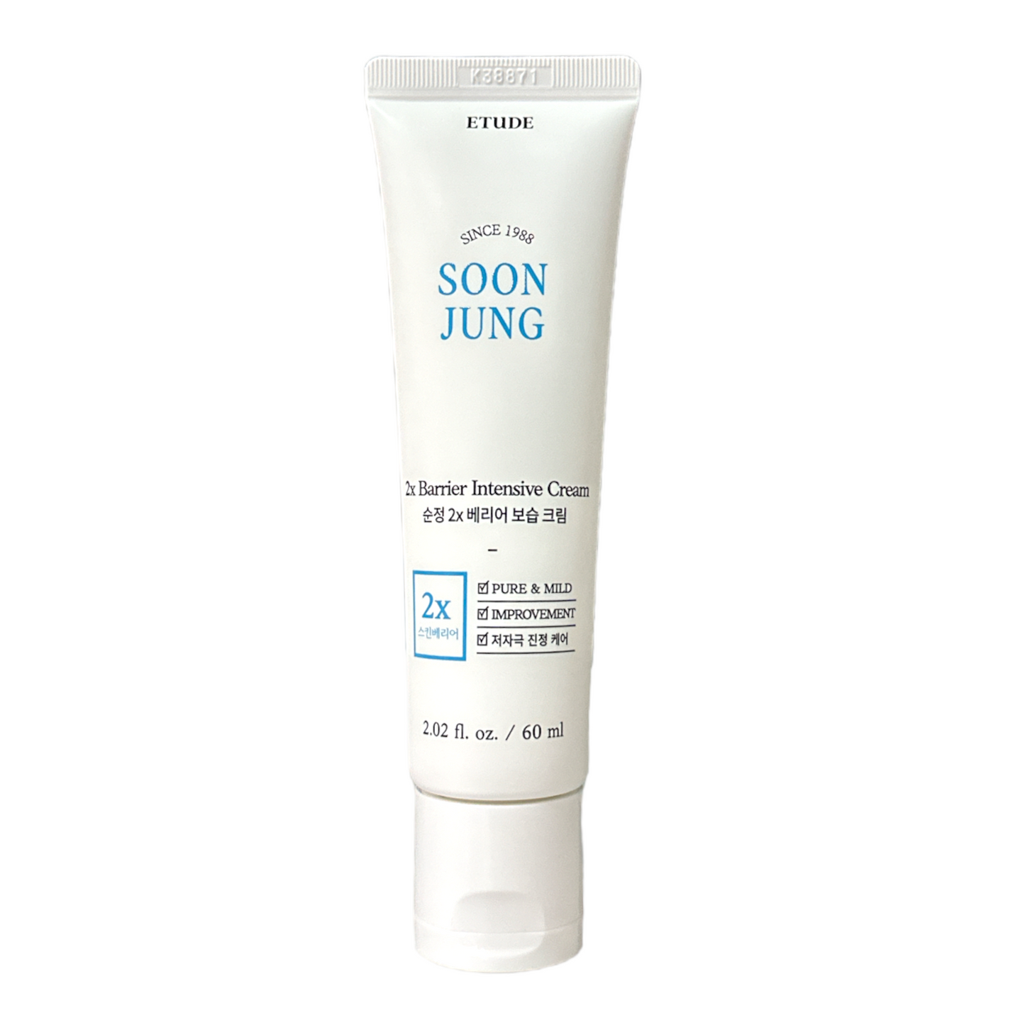 Etude Soon Jung 2x Barrier Intensive Cream (60ml)