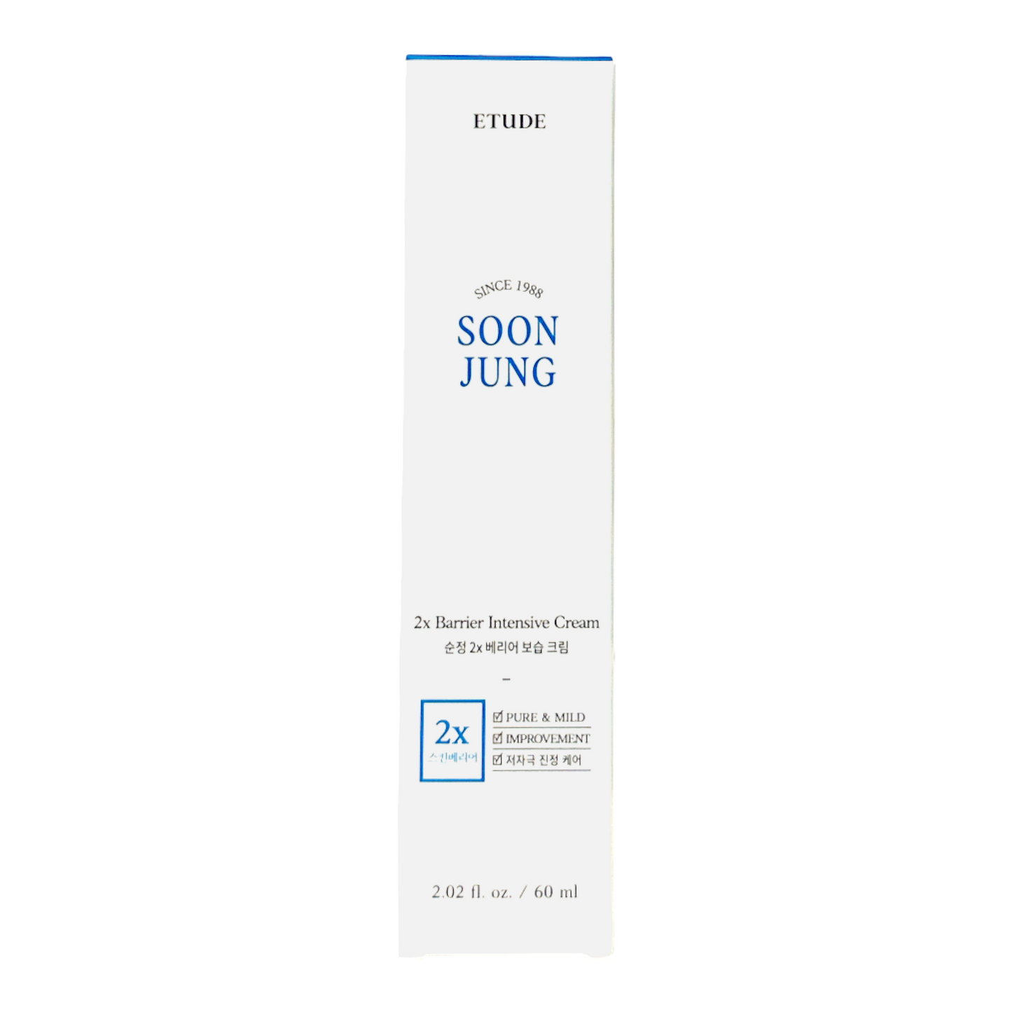 Etude Soon Jung 2x Barrier Intensive Cream (60ml)