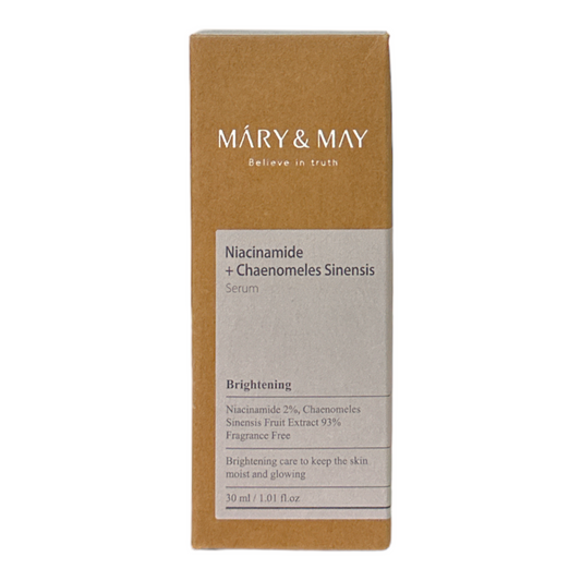 MARY & MAY Niacinamide + Chaenomeles Sinensis Serum (30ml)