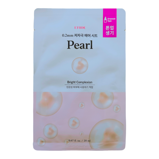 Etude 0.2mm Therapy Air Mask Pearl - Bright Complexion (1 sheet)