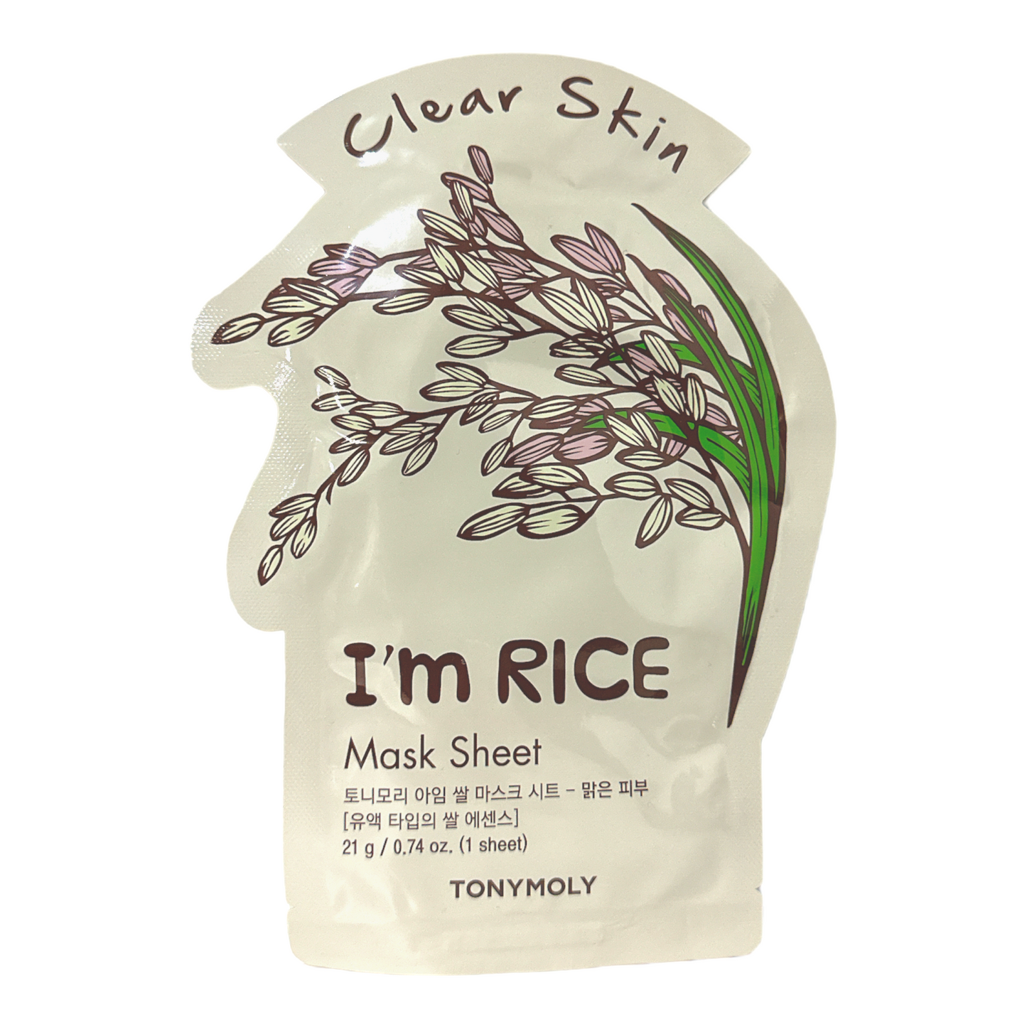 TONYMOLY I'm RICE Clear Skin Mask Sheet (1 piece)