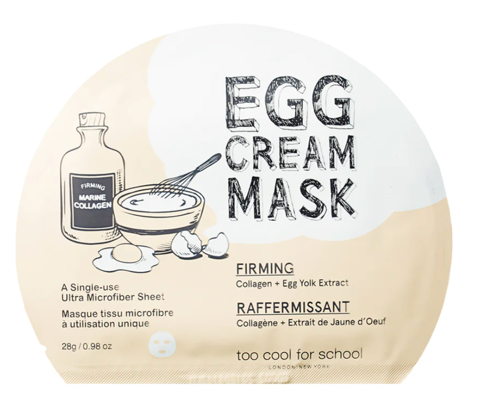 Too Cool for School Egg Cream Mask (28g)