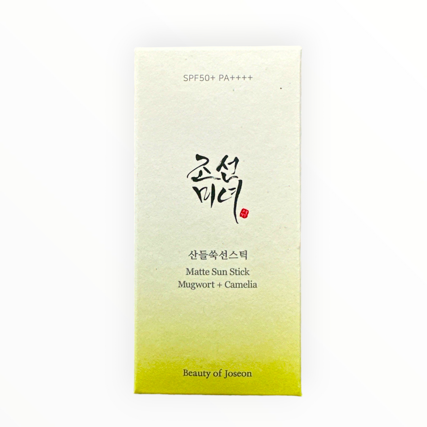 Beauty of Joseon Glow Matte Sun Stick Mugworth + Camellia SPF 50+ PA++++