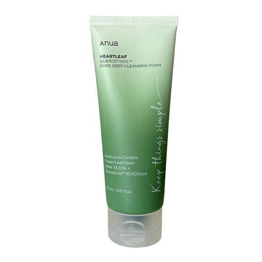 ANUA Heartleaf Quercetinol Pore Deep Cleansing Foam (150ml)