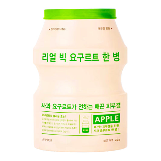 A'PIEU Real Big Yogurt One-Bottle Apple Sheet Mask (1 piece)