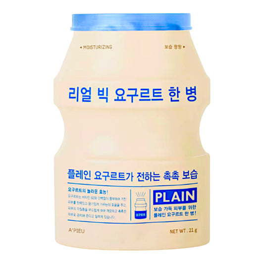 A'PIEU Real Big Yogurt One-Bottle Plain Sheet Mask (1 piece)