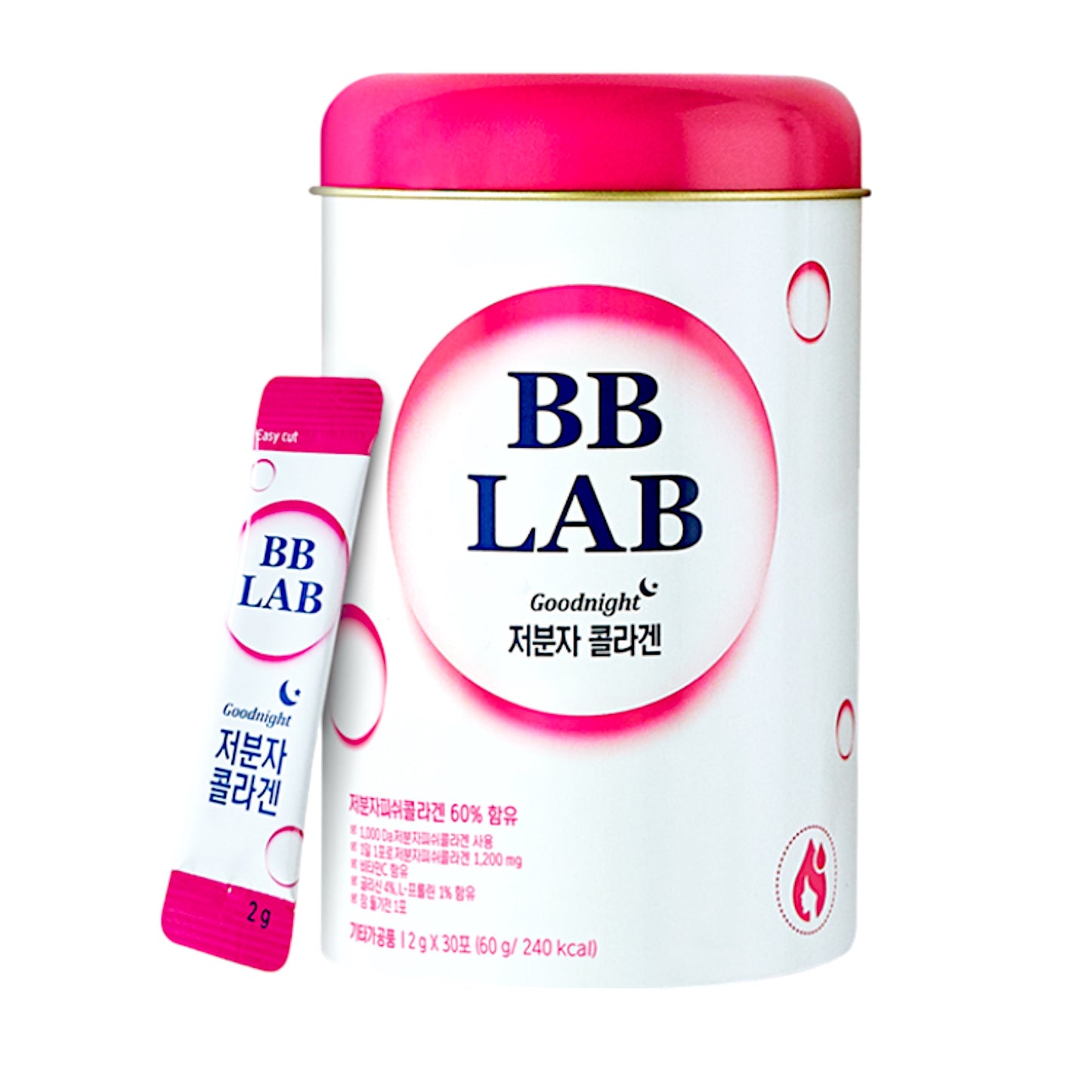 Nutrione BB LAB Goodnight Low Molecular Collagen 2g x 30 sticks (60g)