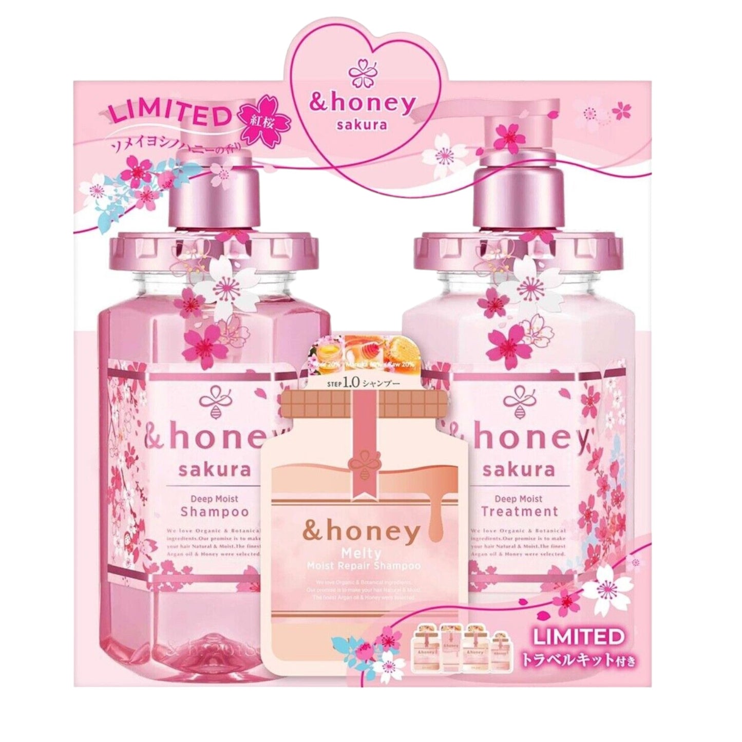 &Honey Deep Moist Sakura 2024 Limited Edition (1.27kg)