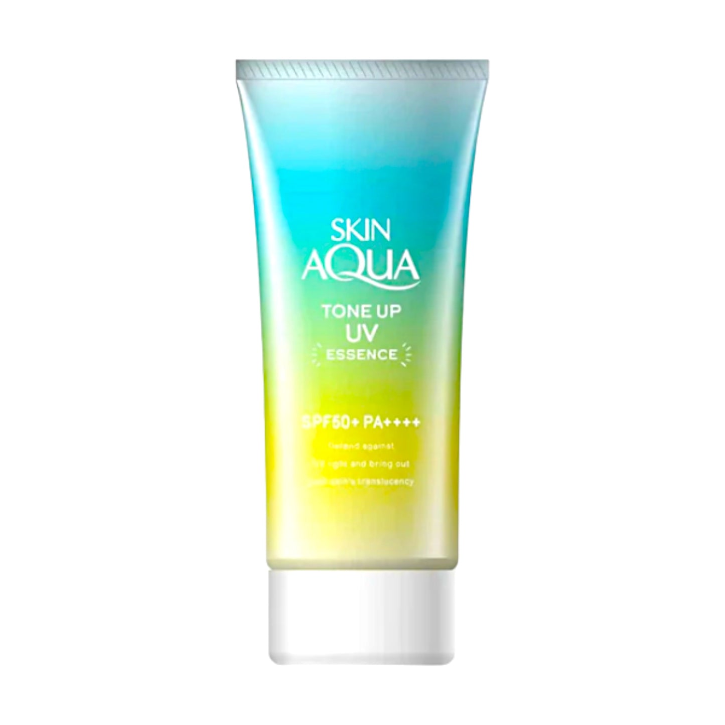 Rohto Skin Aqua Tone Up UV Essence SPF 50 PA ++++ Lavender / Mint Green / Happiness Aura (80g)