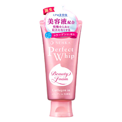 SHISEIDO Senka Perfect Whip Collagen Cleansing Foam (120g)